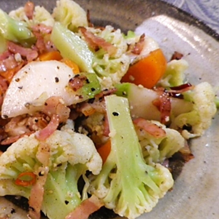 カリフラワーとカブのマリネサラダ レシピ 作り方 By Leopoo 楽天レシピ